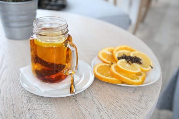 чай з лимоном для улюбленої дієти
